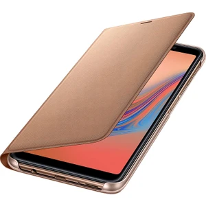 GALAXY-A7-2018 Cüzdan Kılıf - Altın EF-WA750PFEGWW