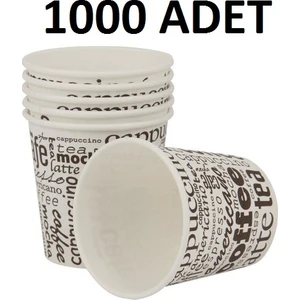 KARTON BARDAK 4 OZ 1000 ADET TURK KAHVESİ İÇİN KÜÇÜK BOY