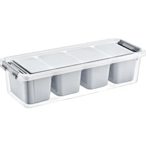 Hobby Life Grand Saklama Derin 4 Bölmeli Saklama Kabı