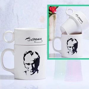 2'li Seramik Atatürk Kupa