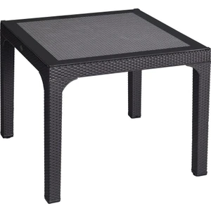 90x90 Comfort Rattan Masa | Bahçe & Balkon Masası