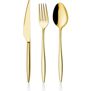 Öz Fırat 36 Parça Gold Çatal Kaşık Takımı