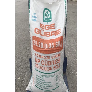 Ege Gübre  20.20.0 Np Taban Azotlu Fosforlu Kompoze Gübresi - 25 kg