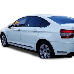 Citroen C5 Krom Cam Çıtası 2008 ve Sonrası 6 Parç Paslanmz Çelik