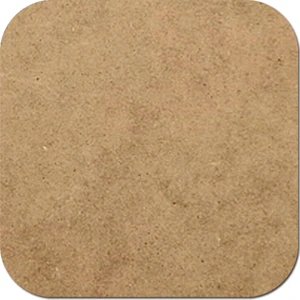 Supla 3 mm Ham Mdf Kare 33 cm 12'li
