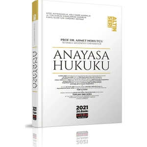 Anayasa Hukuku Konu Anlatımı Altın Seri - Ahmet Nohutçu
