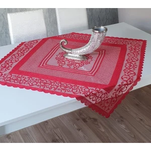 Pano Desen Örme Masa Örtüsü