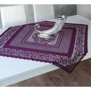 Pano Desen Örme Masa Örtüsü