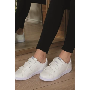 Albishoes Cırtlı Beyaz Sneaker - BCC75