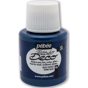 Deco Mat Ahşap Boyası Şişe 110 ml Koyu Mavi