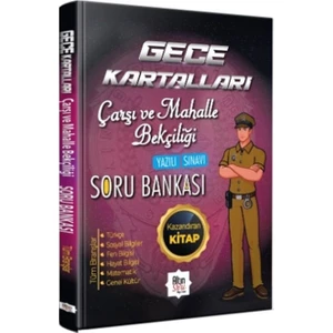 Gece Kartalları Çarşı ve Mahalle Bekçiliği Alımına Özel Hazırlık - Konu Anlatımı