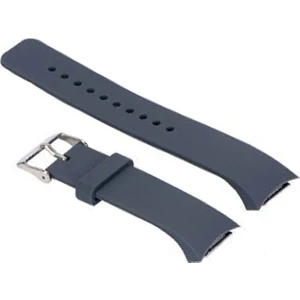 Gear Fit 2 R360-R365 Pro Için Adaptörlü Silikon Kordon Gri