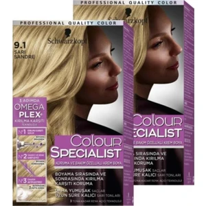 Colour Specialist Schwarzkopf Colour Specialist 9-1 Sarı Sandre x 2 Adet