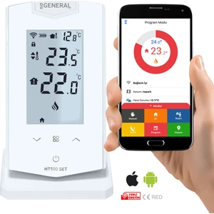 HT500SET Akıllı Oda Termostatı Beyaz