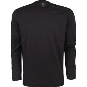 VAV Wear Baseti04 Sıfır Yaka  Uzun Kol  Koltuk Altı Fileli Su Itci Antibakteriyel Kumaş Gözlük Askılı Tshirt