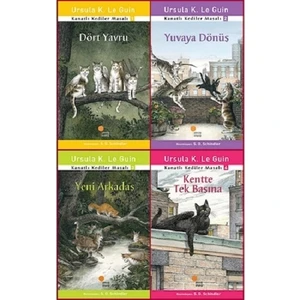 Kanatlı Kediler Masalı Dizisi - 4 Kitap  - Ursula K. Le Guin