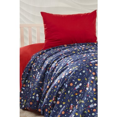 Bade Tasarim Lacivert Kirmizi Uzay Desenli Cocuk Genc Fiyati