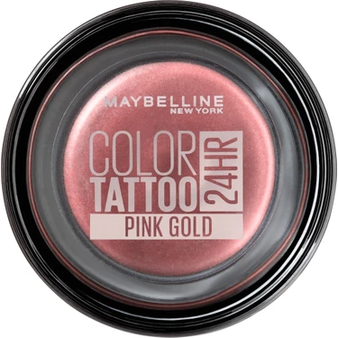 Maybelline New York Color Tattoo 24Hr Krem Göz Farı - 65 Pink Gold - Metalik