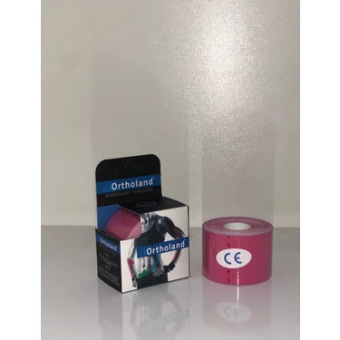 Ortholand Pembe Renk Kinesio Bandı, Spor Kas Ağrı