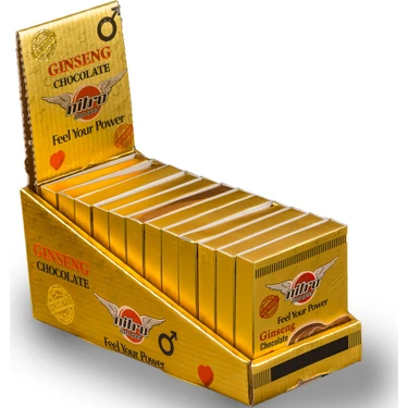 Nitromax Ginseng Çikolata 12'li