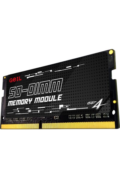 Geıl 8GB 2666MHz 1.2V CL19 DDR4 Notebook Ram GS48GB2666C19SC