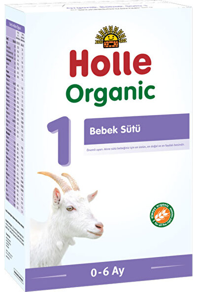 Holle Organik 1 Keçi Sütü 400 gr 0-6 Ay