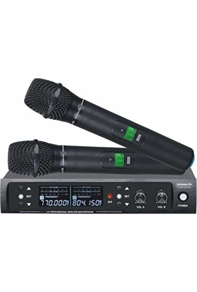 Dexun D-550E Uhf Dijital Iki Kanal Telsiz Çift El Mikrofon