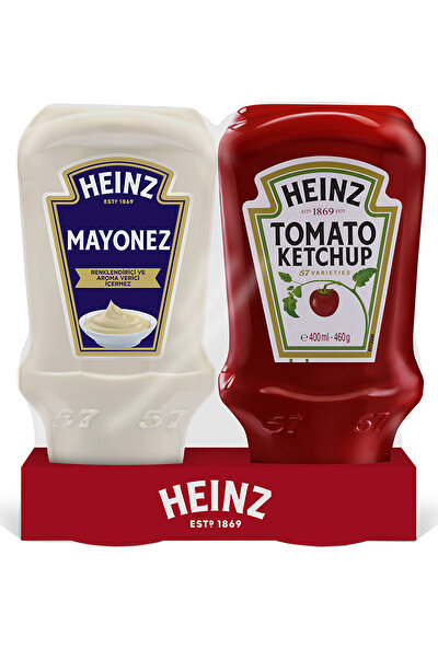 Heinz Ketçap 460 gr ve Mayonez 400 gr İkili Set
