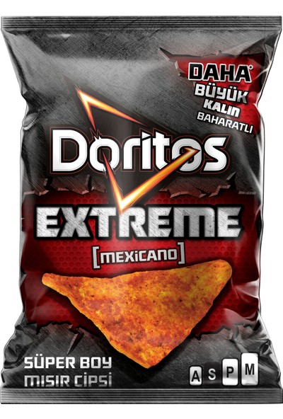 Doritos Extreme Mexicano Acı Baharatlı Süper Boy 113 gr