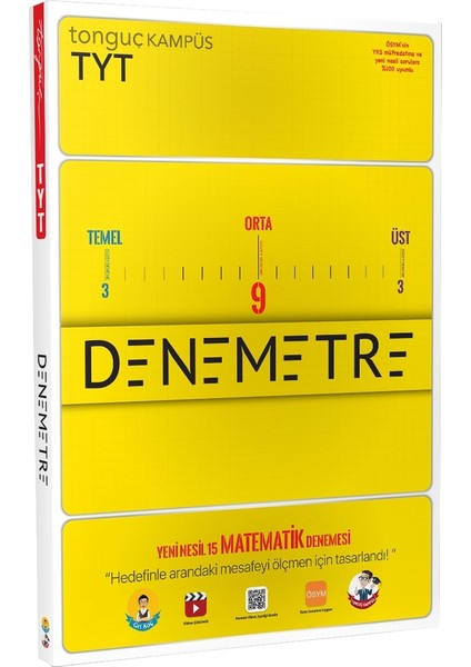 Kampüs TYT Denemetre Yeni Nesil 15 Matematik Denemesi