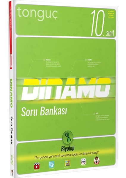 Tonguç Akademi 10. Sınıf Biyoloji Dinamo Soru Bankası