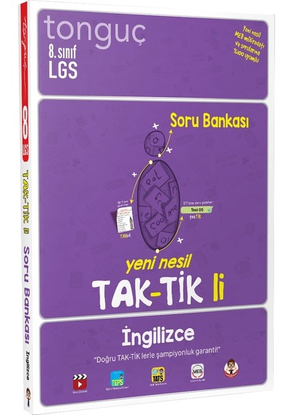 Tonguç Akademi 8. Sınıf İngilizce Taktikli Soru Bankası