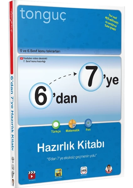 Tonguç Akademi 6'dan 7'ye Hazırlık Kitabı