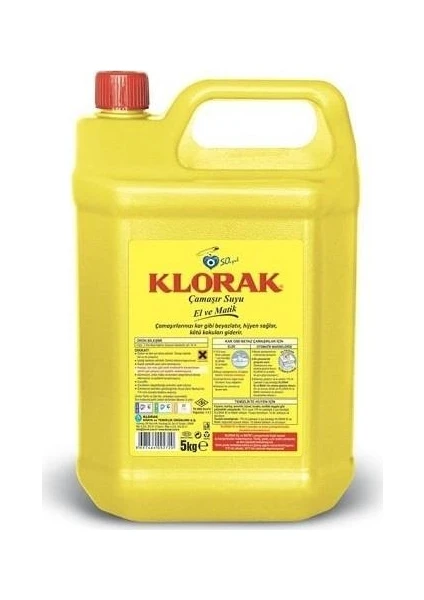 Klorak Çamaşır Suyu 4,5 kg