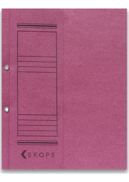 Yarım Kapak Kapsüllü Karton Dosya 100'lü