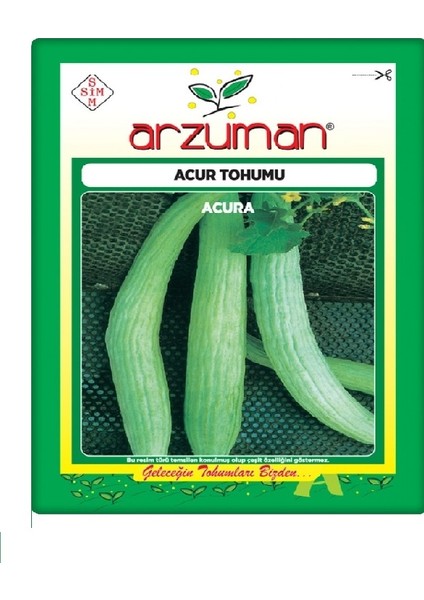 Acur Tohumu 10 gr Beyaz-Uzun Tip