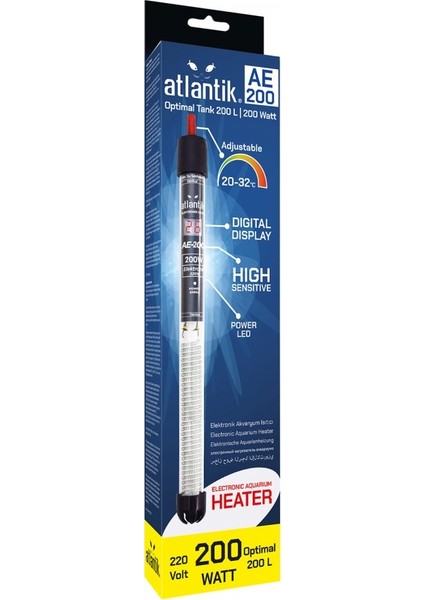 Profesyonel Elektronik Isıtıcı 200W fiyatları