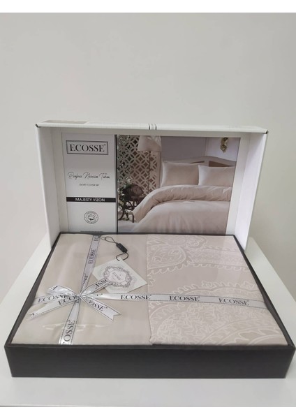 Ecossse Glory Pudra Çift Kişilik Nevresim Takımı modelleri