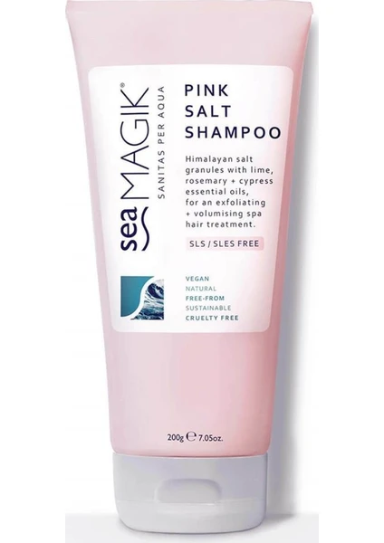 Dead Sea Spa Magik Dead Sea Pink Salt Shampoo 200 gr