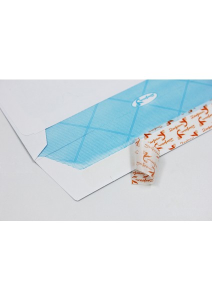 Mektup Zarfı Silikonlu Kare 70 gr 11,4 x 16,2 cm 500'lü
