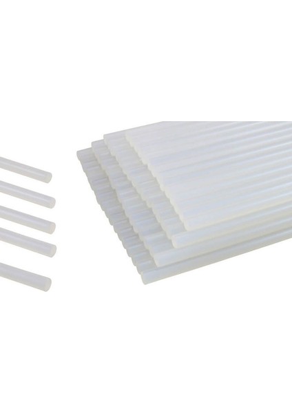 Ince Sıcak Silikon Mum 7 Mm*30 cm 20 Adet