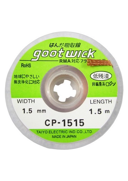 Gootwick 1515 Lehim Çekme Teli 1.5 mm