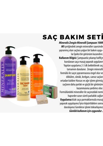 Zengin Mineralli Şampuan 2x1000 ml