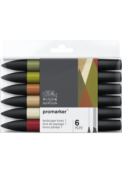 ProMarker Manzara Tonları Seti 6lı