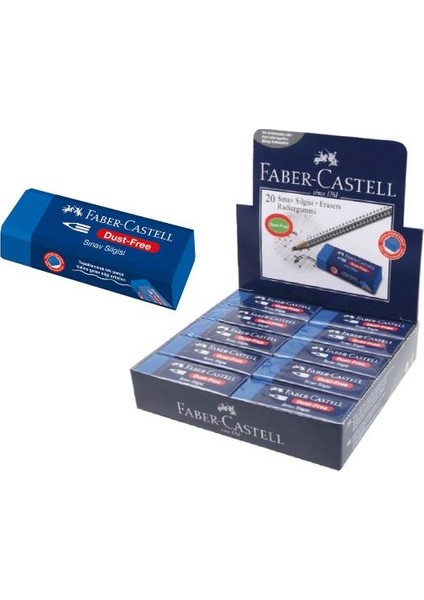 Faber Castell Sınav Silgisi Büyük Boy 20'li