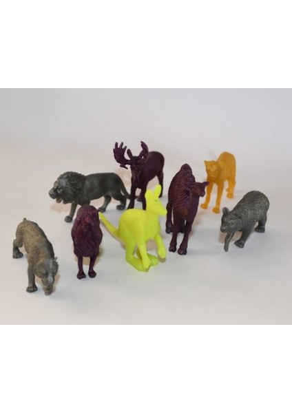 Vahşi Hayvanlar Koleksiyonu 3D Oyuncak
