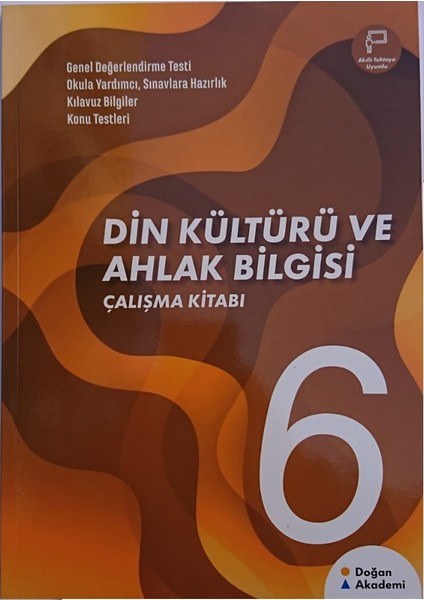 6. Sınıf Din Kültürü ve Ahlak Bilgisi Çalış Kitabı
