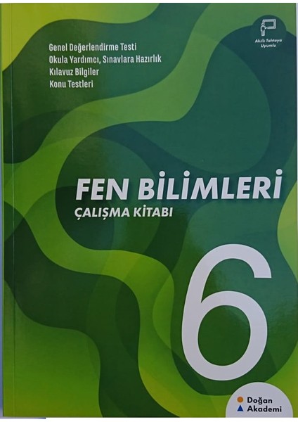 6. Sınıf Fen Bilimleri Çalışma Kitabı