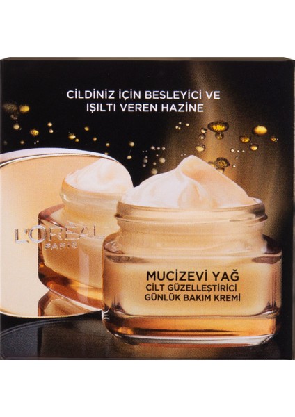 Mucizevi Yağ Cilt Güzelleştirici Günlük Bakım Kremi