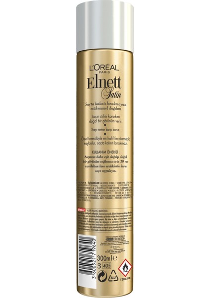 Elnett Güçlü Tutuş Saç Spreyi